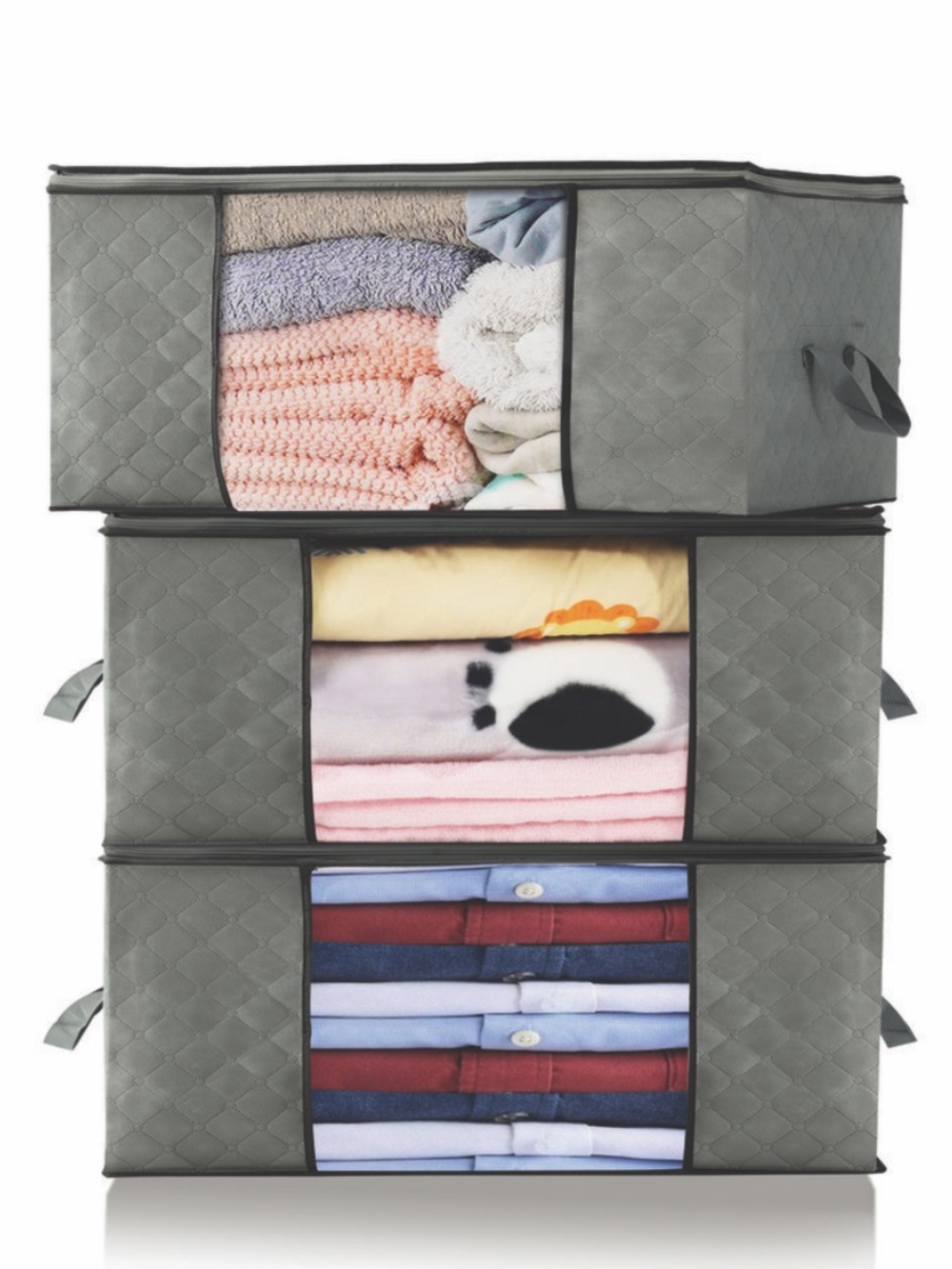 8.6-Gallon Zippered Storage Bags Set - 3 Pack - Picture 9 of 9